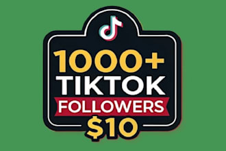 grow your tik tok account to get 1000 followers organically