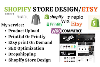 do shopify product upload liquid, custom coding,development api on etsy listing