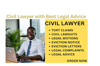 be your lawyer and provide you the best legal advice