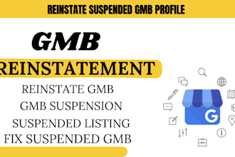 fix appeal and reinstate suspended google my business profile gmb reinstatement