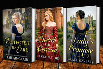 design a historical romance book cover