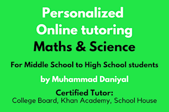 help your kid with school maths and science