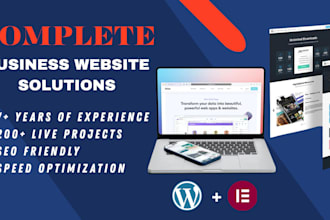 build corporate, business, consulting, coaching, agency, and company websites