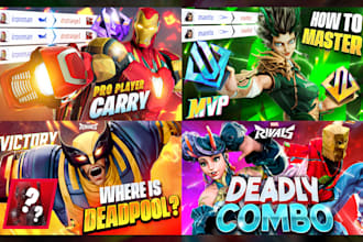 do professional marvel rivals thumbnail for youtube gaming