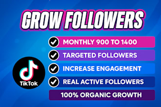 grow and organically promote your tiktok account to increase followers