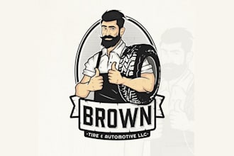 create repair auto detailing automotive and car wash logo