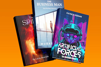 design incredible kindle paperback, book cover design
