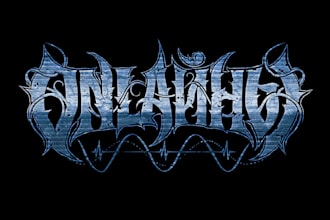 make thrash metal and heavy metal logo