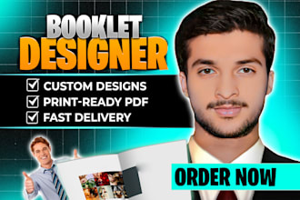 design a custom booklet for your business