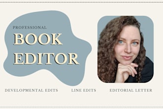 edit and proofread your book