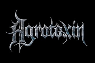 create death metal,deathcore logo for your band