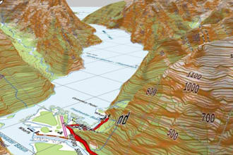 land surveying topo gps point data into contour map autocade topography