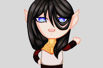 make your adorable chibi