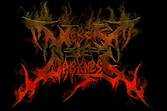 make heavy metal, black metal, death metal font band logo
