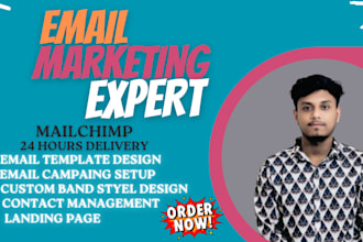 create and manage mailchimp email marketing campaigns