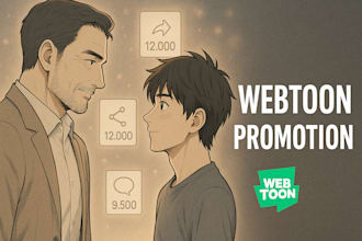 promote your webtoon, webcomic promotion, comic, voyceme tapas manga