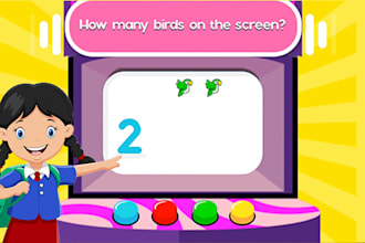 develop kids educational learning HTML5 games in unity