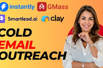 setup cold email outreach on instantly ai smartlead ai gmass mailgun clay com