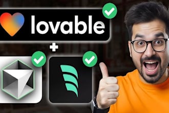 build a loveable ai supabase bolt new ai web app