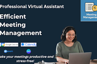 manage and coordinate your meetings