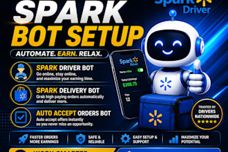 make doordash bot, instacart bot, amazon flex bot, spark driver bot, grabber bot