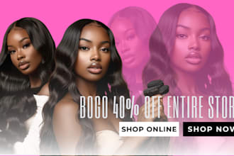 wix hair extension website beauty hair website spa hair extension shopify store