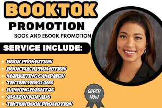 viral rank booktok book promotion bookstagram kindle ebooks club blog amazon kdp