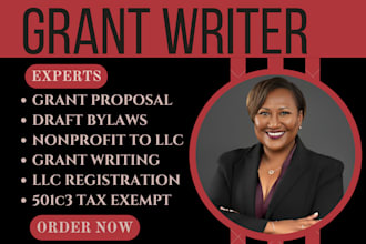 non profit registration, grant writing 501c3 tax exempt, llc registration, ein