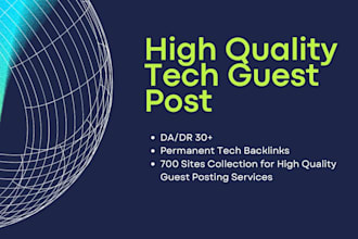 publish tech guest post on high da tech sites for permanent tech backlinks