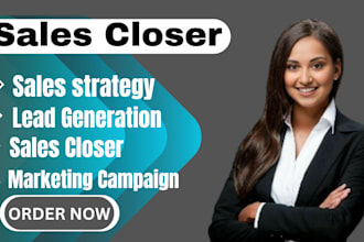 be your sales closer sales representative gurantee online sales agent