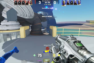 develop unreal engine game , level design, multiplayer game, game environment