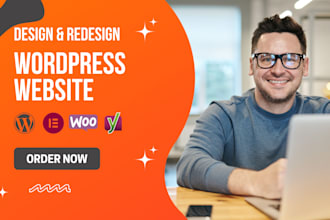 design, redesign, build, rebuild, clone, duplicate or revamp wordpress website