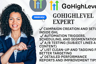 do monthly email SMS marketing campaigns inside gohighlevel for your client base