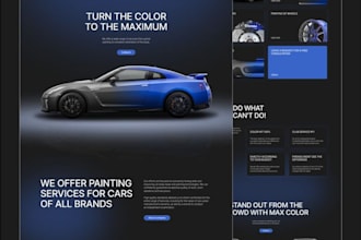 build luxury car website car dealership website truck web