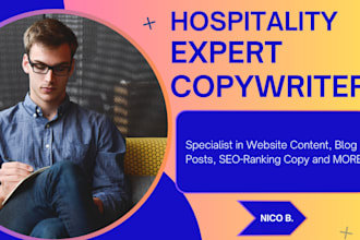 boost bookings with expert SEO copy for hospitality business
