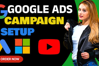 setup, manage, and optimize your google ads, adwords, PPC campaign
