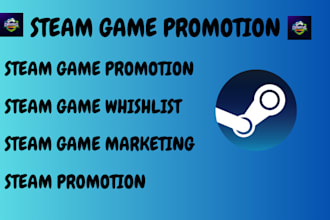 boost your steam game promotion and visibility