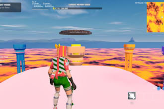 create a unique fortnite map, battle royale map, tycoon map, pvp map, uefn