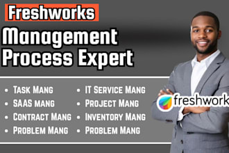be your freshwork project IT service saas contract task ai management expert