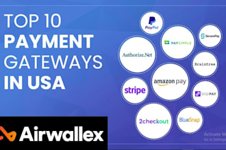 create verified payment gateway, shopify payment gateway, airwallex, 2checkout