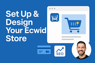 setup ecwid store, design ecwid site, big cartel store square online bigcommerce