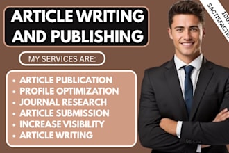 write and publish your research article in google scholar indexed journal design