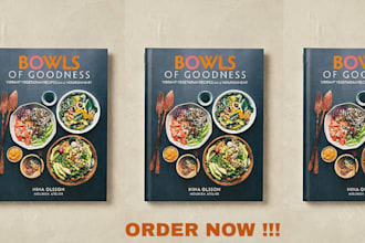 design awesome cookbook cover formatting and editting of cookbook