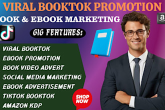do viral tiktok booktok promotion bookrank amazon KDP ads, tiktok book ads