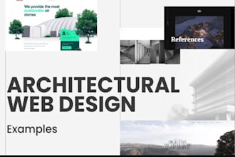 develop construction website land surveying and architectural website