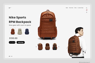 design shopify bag store leather traveling bag fashion bag fashion bag website