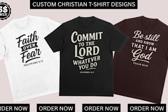 design faith based christian t shirts with custom bible verses