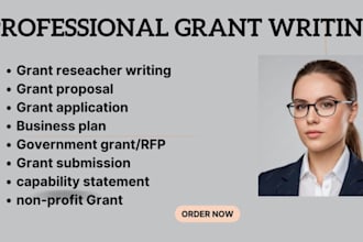 write winning grant proposals, rfps, research applications, and business