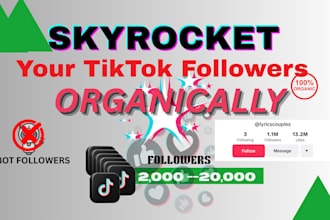 boost your tiktok followers organically no bot with viral content strategies