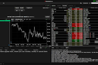 build trading bot and connect it to ibkr tws api for a automated live trading